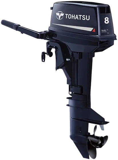 Tohatsu M8B 8HP 2-stroke outboard engine